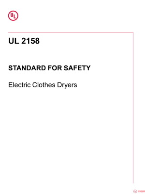 UL 2158 PDF UL 2158 PDF